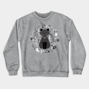 Kitten Fang Crewneck Sweatshirt